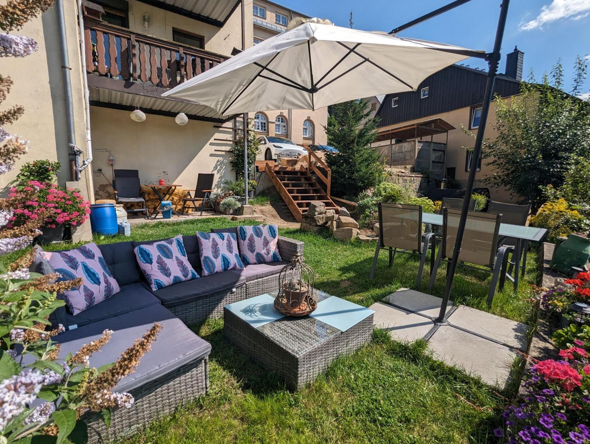 Апартаменти Zi2 - Urlaubsmagie - Whirlpool, Sauna Und Garten Зебніц Екстер'єр фото